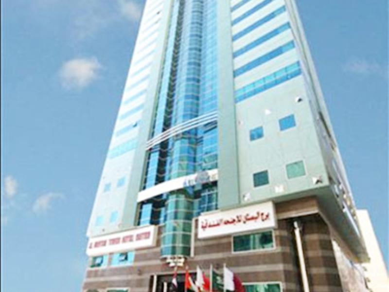 Al Bustan Tower Hotel Suites Schardscha Exterior foto